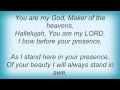 Jeremy Camp - In Your Presence Lyrics 