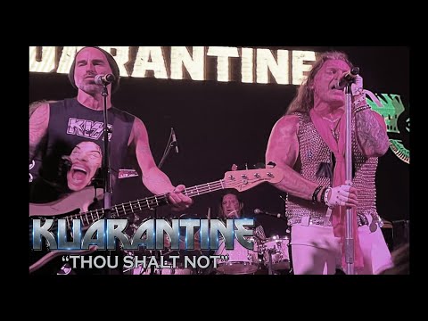 KUARANTINE - "THOU SHALT NOT" (feat. Chris Jericho) Live on the Jericho Cruise 2-3-23