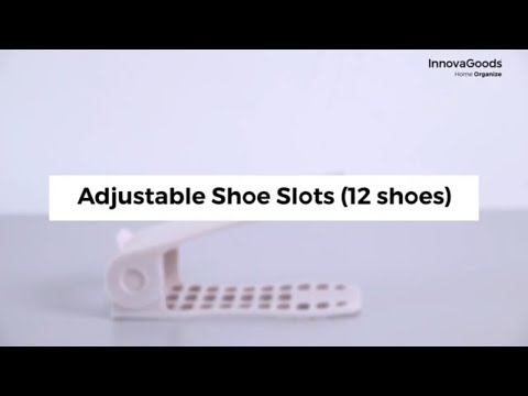 Zestaw 6 uchwytów na buty InnovaGoods Rack Adjustable