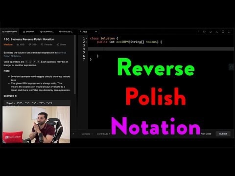 LeetCode Interview Problem - Reverse Polish Notation