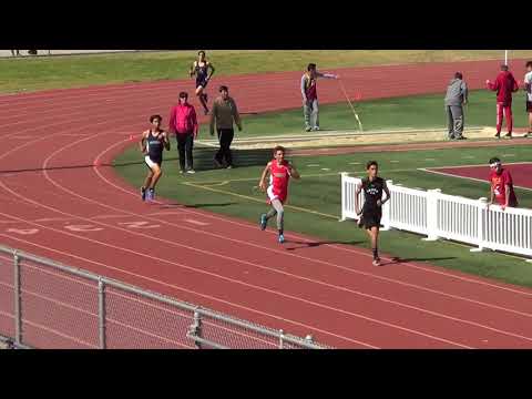 Los Alamitos VarB 1600m SMR at Downey Relays 2-24-18