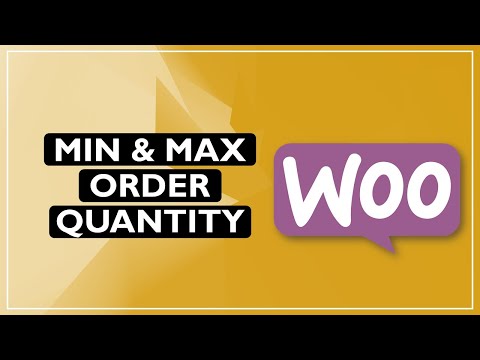 How to Set Minimum and Maximum Order Quantity in WooCommerce
