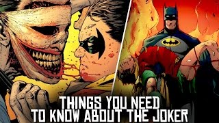 10 Things You NEED To KNOW About The Joker!