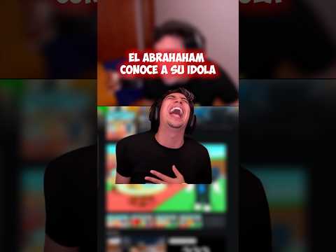 El Abrahaham conoce a su idola | #elabrahaham #shorts