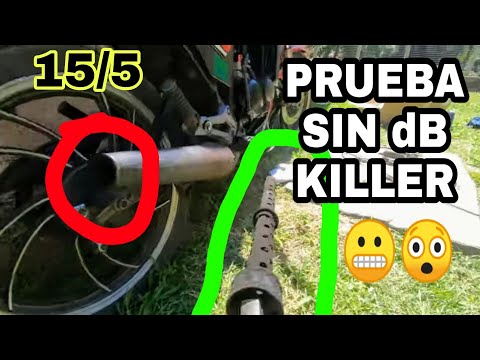 MOTO TRUCADA 🛠️🚀 PRUEBA SIN DB KILLER😬⚡ YAMAHA RD 80