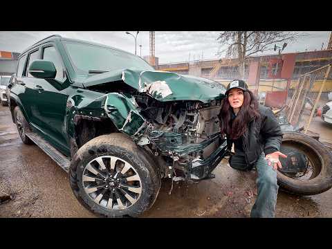 Выкупила битый TANK 700 у СТРАХОВОЙ под ВОССТАНОВЛЕНИЕ