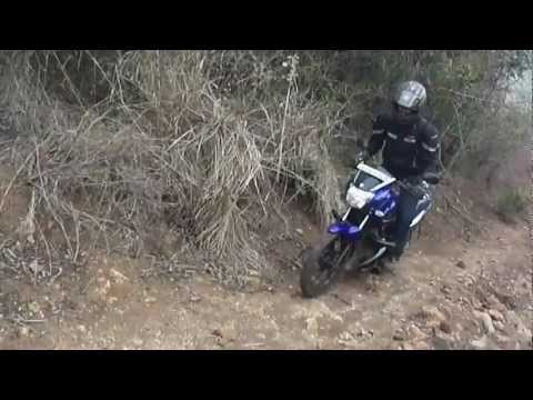 Yamaha Gladiator - Climbing a hilly Off-Road easily