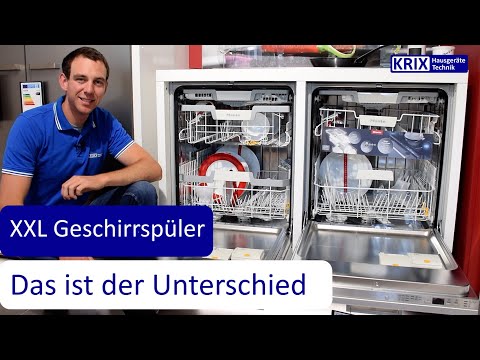 Unterschied XXL Geschirrspüler und normale Spülmaschine - Wann benötige ich ein XXL-Geschirrspüler