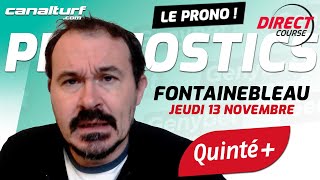 emission video des courses turf pmu du Jeudi 13 novembre 2025