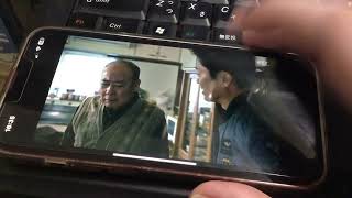 iPhoneでテレビをみてみた。