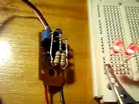 Led Over The Sound Servo Control