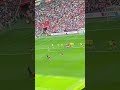 Ronaldo's free kick side pitch view | Manchester United vs Norwich city | Premier league 2022