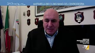 Quirinale, Guido Crosetto: Mi hanno votato perché sono uscito dal Parlamento. Il centrodestra ...