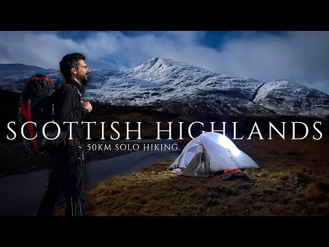 3 Days Solo Camping Through the Scottish Wilderness