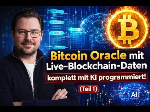 Ich baue ein Bitcoin Oracle mit Live-Blockchain-Daten – komplett mit KI programmiert! (Teil 1)