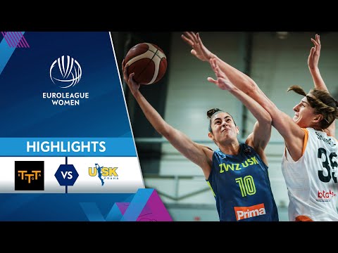 TTT Riga - ZVVZ USK Praha | Highlights | EuroLeague Women 2021/22