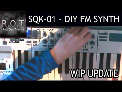 SQK-01 update - Gnarly DIY FM Synth