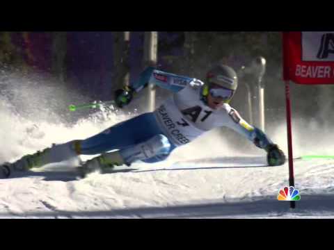 Ted Ligety Horizontal Carve SloMo!