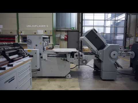 Stahlfolder SSP. Slit, score and perforate.