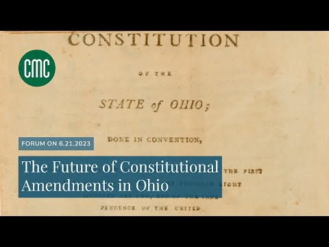 The Future of Constitutional Amendments in Ohio