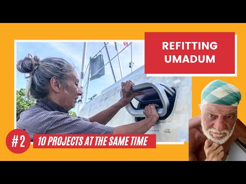 BOATYARD BLUES Nr 2. Sailboat repair reality - 10 projects at the same time.