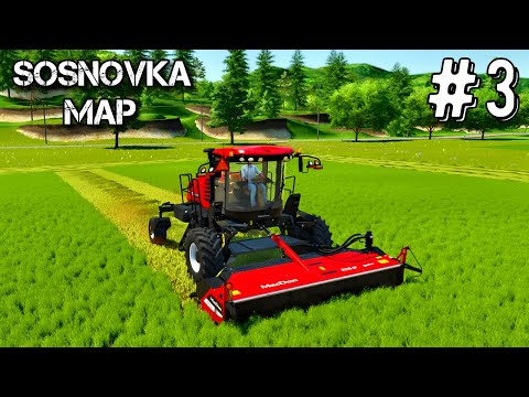 farming Simulator 25 Sosnovka Map  Timelapse Ep #3 Mega Farm fs25 gameplay