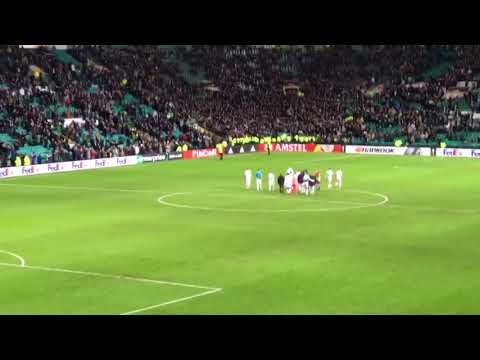 CELTIC GREEN BRIGADE ULTRAS AGAINST ZENIT ST PETERSBURG