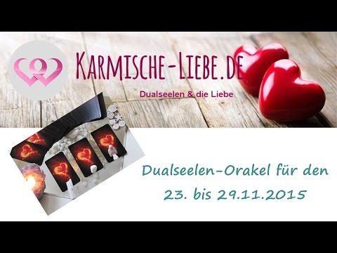 ♥ Dualseelen-Orakel für den 23. bis 29.11.2015 ♥
