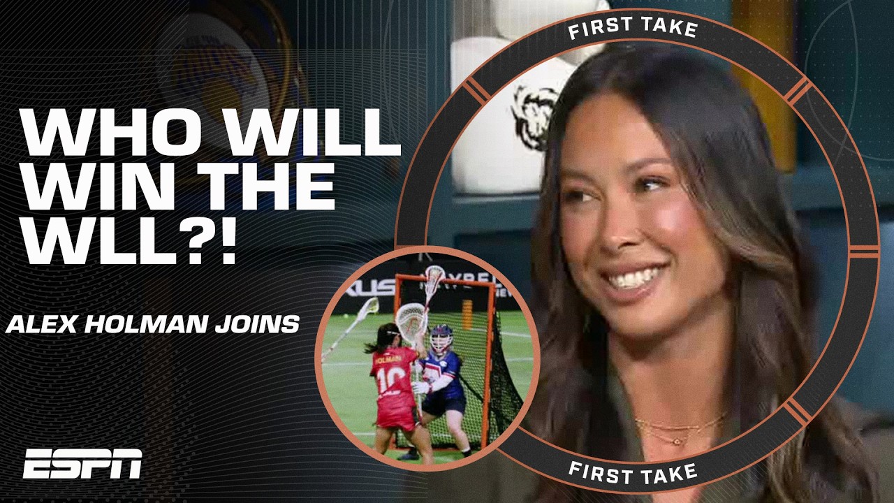 Breaking down what might happen in the Women’s Lacrosse League Championship! 👀 | First Take