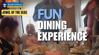How to Get the BEST Table in the Main Dining Room | JEWEL OF THE SEAS | ROYAL CARIBBEAN