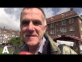 Levende vissen in prullenbak Rivierenbuurt