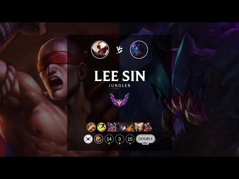 Lee Sin Jungle vs Rek'Sai - KR Master Patch 12.17