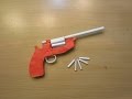 How to make a Paper Revolver  that Shoots Paper Bullet (Paper Gun)