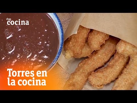 Cómo hacer Churros con chocolate - Torres en la Cocina | RTVE Cocina