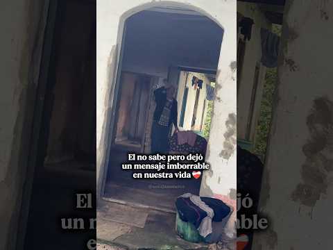 Entre paredes y pisos agrietados encontramos a Don Modesto en Albán Cundinamarca 💕