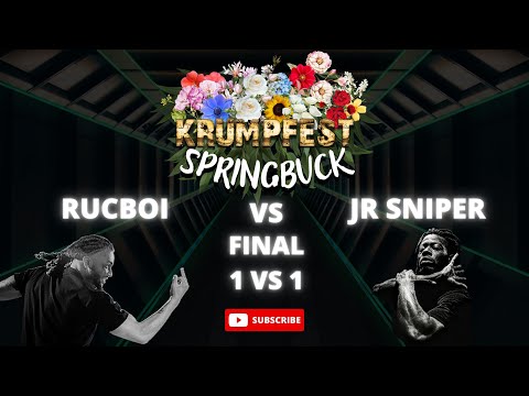 KRUMPFEST SPRINGBUCK 2023 : FINAL 1 VS 1- RUCBOI VS JR SNIPER