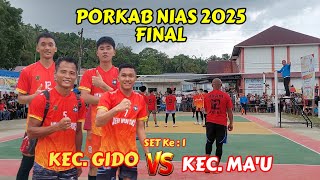 Download lagu FINAL VOLLEYBALL PORKAB NIAS 2025 ● SERANGAN BERTUBI TUBI TEAM GIDO mp3 Download lagu FINAL VOLLEYBALL PORKAB NIAS 2025 ● SERANGAN BERTUBI TUBI TEAM GIDO mp3