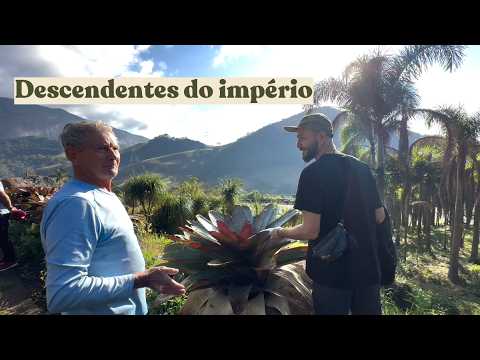 I discovered the plans of the empire in Rio de Janeiro