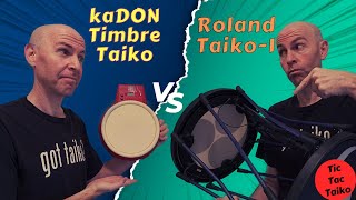 Video thumbnail for Product Comparison: kaDON Timbre Taiko vs Roland Taiko-1 by Tic Tac Taiko