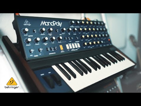 Behringer MonoPoly Analogue 4-Voice Polyphonic Synthesizer image 9