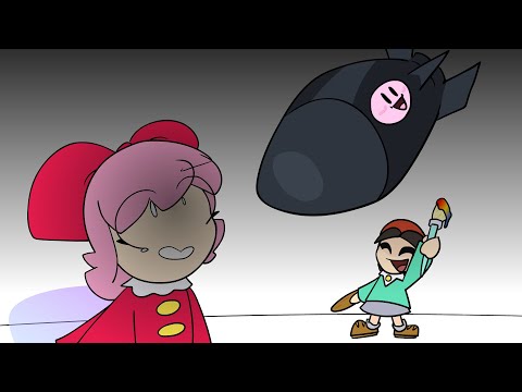 Ribbon vs Adeleine : Kirby Animation