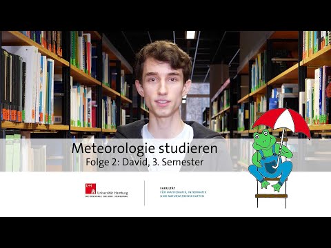 Meteorologie studieren (2) – David, 3. Semester