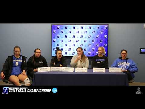 NCAA VB | Chaminade West Regional Final Postgame Interview