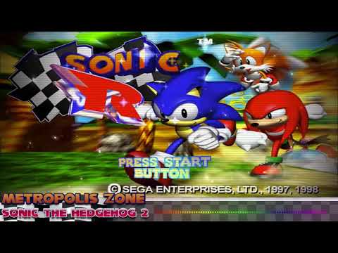 Sonic The Hedgehog 2 - Metropolis Zone (1997 Sonic R Vibe | AI Remix)