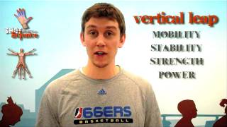 "How can I INCREASE MY VERTICAL?" (Part 1 - Flexibility) -- Chase from ShotScience Basketball