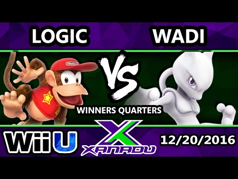 S@X 181 - VGBC | Logic (Diddy Kong) Vs. SS | Wadi (Mewtwo) - SSB4 Winners Quarters - Smash for WIi U