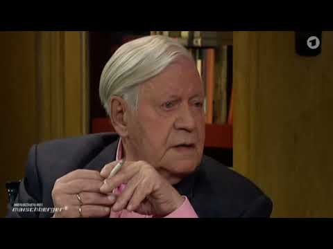 Helmut Schmidt redet über die AFD (2015)