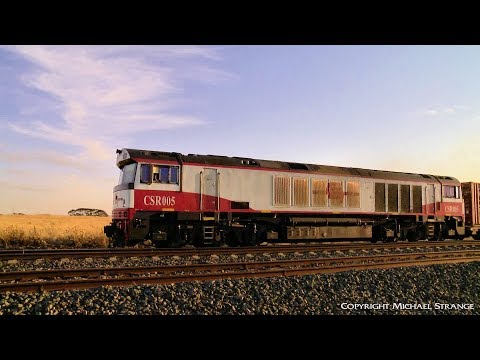 7922V SCT/SBR Horsham Containers Stopping At Gheringhap - PoathTV Australian Trains & Railways