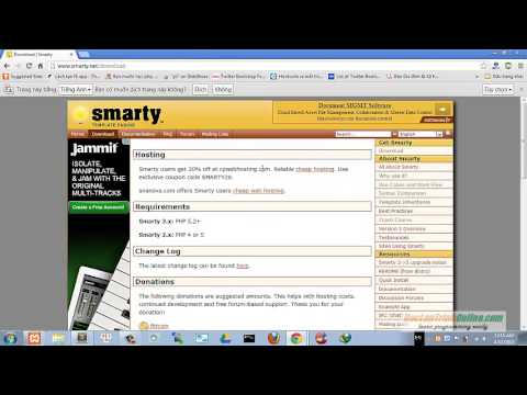 comment installer smarty