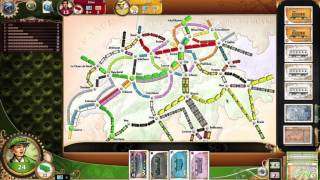 Let's Play Ticket to Ride - Switzerland Map